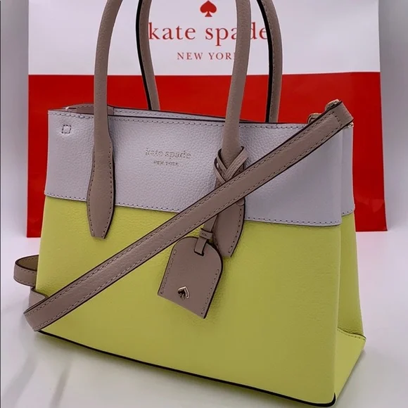 Kate Spade Eva Small Top Zip Satchel limelghtml